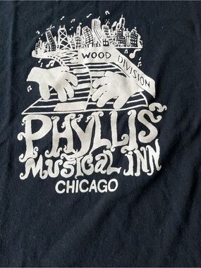 Phyllis Musical Inn Rick Club Black Tee